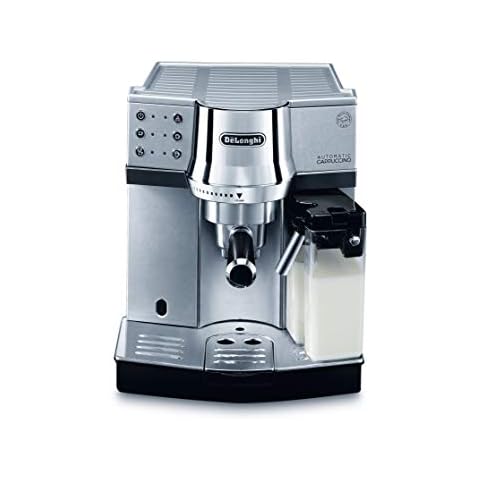 De'Longhi EC 850.M Espressomaschine / Siebträger / IFD Milchschaumsystem / 15 Bar / Metall Cover