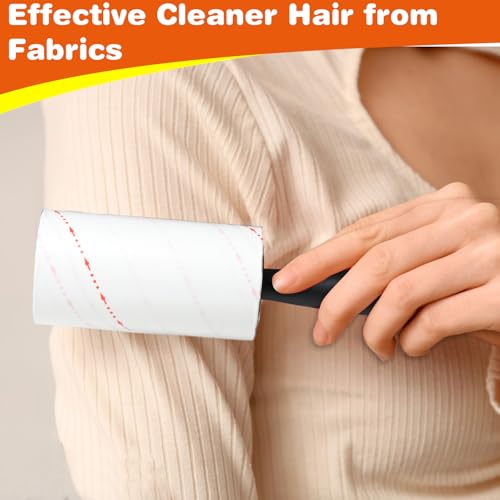 Image of Yvnicll 630 Sheets Extra Sticky Lint Rollers for Pet Hair