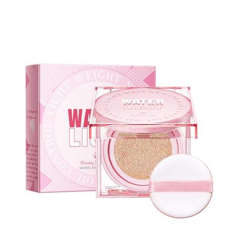 Protección Solar con Estilo: Clio Kill Cover Mesh Glow Cushion SPF 50 Base De Maquillaje En Cushion, Líquida Fundación, Base Maquillaje Cobertura Total, Bb Cream Foundation Base De Maquillaje De Cobertura, Corrector Perfecto, Hidratante E Iluminador (Blanco Marfil)