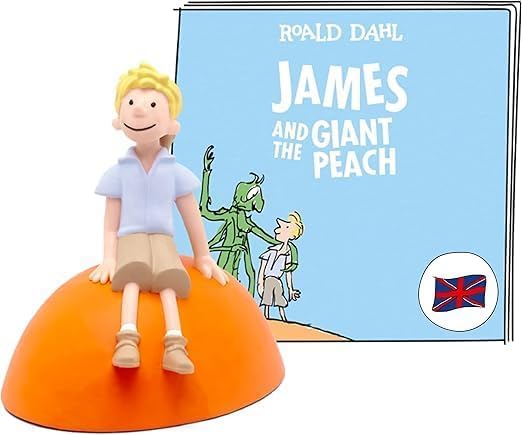 tonies Audio Character For Toniebox, Roald Dahl - James and the Giant Peach, Kid's Gifts, Audio Stories and Songs for Children for Use with Toniebox Kid's Music Player(Sold Separately)