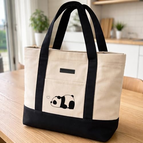 Image of The Purple Tree Cotton Tote Bags for Women (pack of 1) Women Tote Bag, Eco Friendly Tote Bag, Reusable Tote Bag, Shopping Bag, College Bag