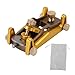 Jeffergarden Low Angle Block Plane, Aluminum Alloy Body with Tool Steel, 12 Degree Base Angle for Fine Planing, Tenoning and Chamfering