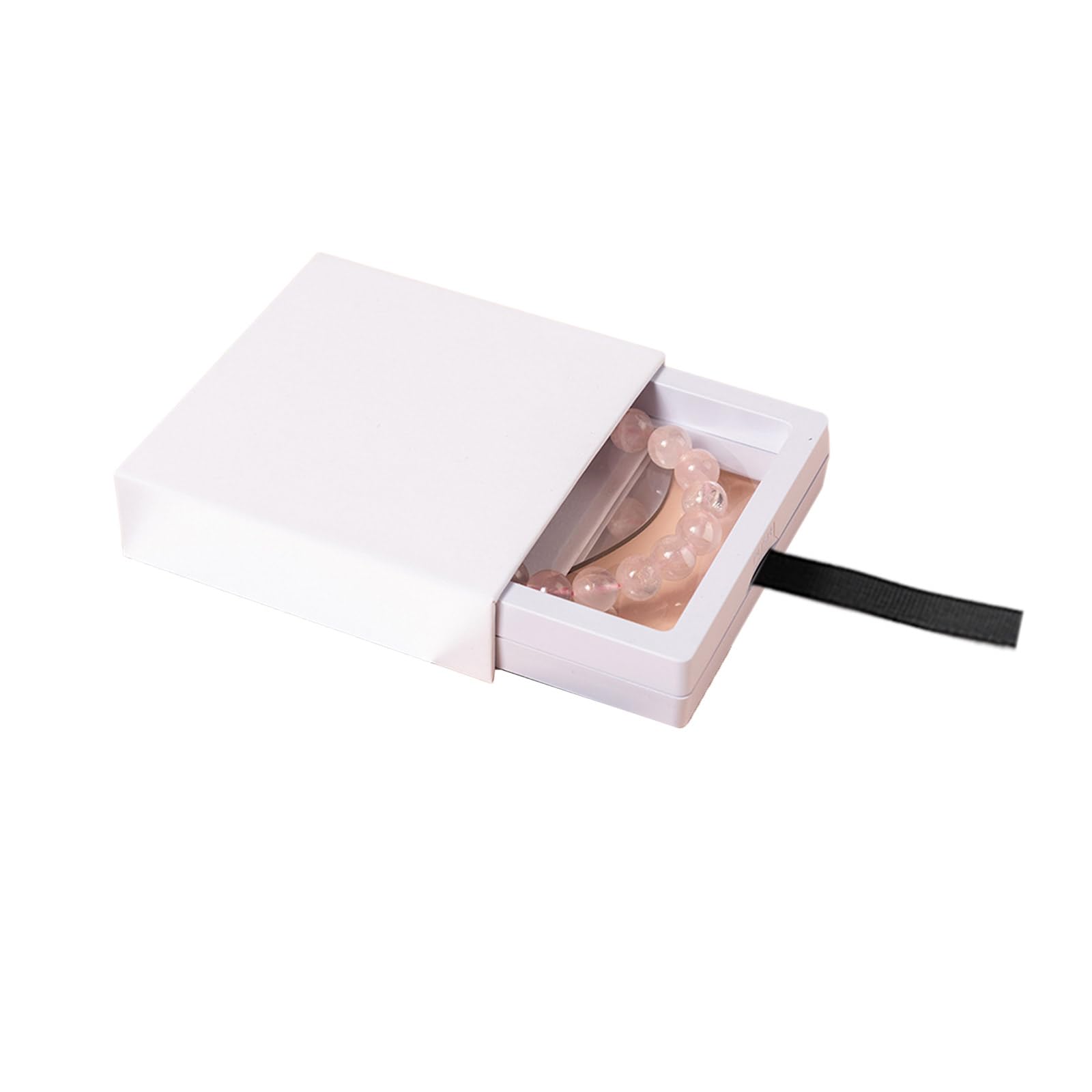YWLUUOO Color Suspended Floating Display Cases Earring Coin Rings Jewelry Storage Membrane Stand Drawer Box Suspension Jewelry Cases