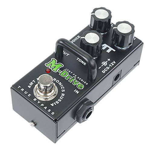 AMT M-Drive mini Pédale de distorsion JFT Marshall JCM800 Émulate Cover