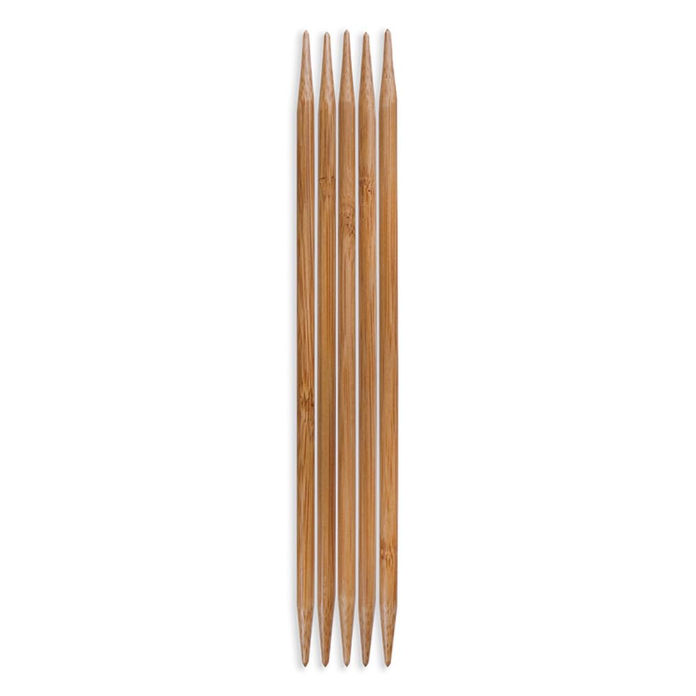Pony Bamboo 15cm Double-Point Knitting Needles - Set of Five - 3.75mm (P66908)