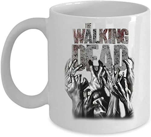 Tasse à café en céramique sur le thème de Walking Dead - Cadeau amusant - 325 ml