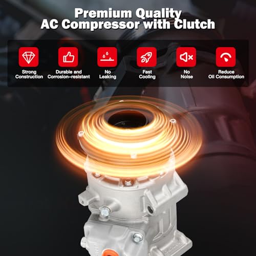Image of Air Conditioning Compressor for Lexus GS460 IS F LS460 4.6L 5.0L 2007-2017