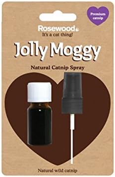 Jolly Moggy 100% Natural Catnip Spray 10ml [catnip cat toy]