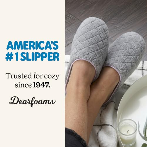 Image of Leslie Terry Clog House Shoes with Memory Foam, Indoor Slippers with Wide Widths