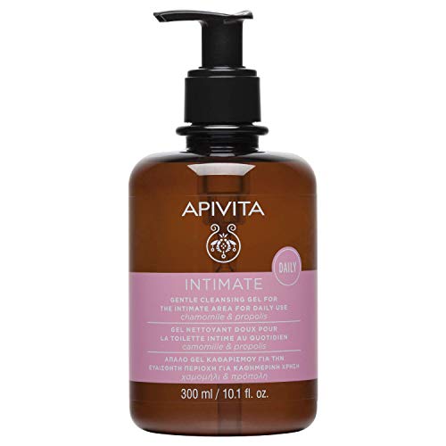 APIVITA Intimate Daily Gentle Cleansing Gel for the Intimate Area 10.1 fl.oz. |Gentle Cleanser for Sensitive Skin pH 5