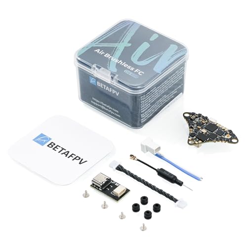 BETAFPV Air Brushless Flight Controller Lightweight 1S AIO FC with G473 CPU 16MB BlackBox BB51 Bluejay 96K ESC OSD Chip SPI Connection External UART Port for 1S FPV Whoop Quadcopter - 4IN1
