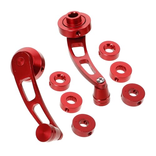 CHILDWEET Car Window Handle Crank Aluminum Alloy Replacement Kit Diy Modification for Stylish Look