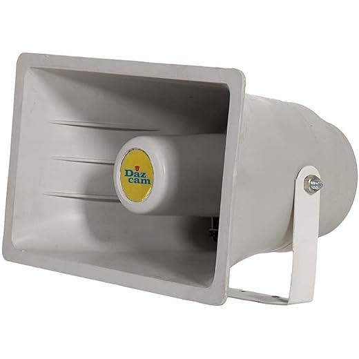 Daz Cam Horn Speaker with High Sound Quality Pack of 1 DC