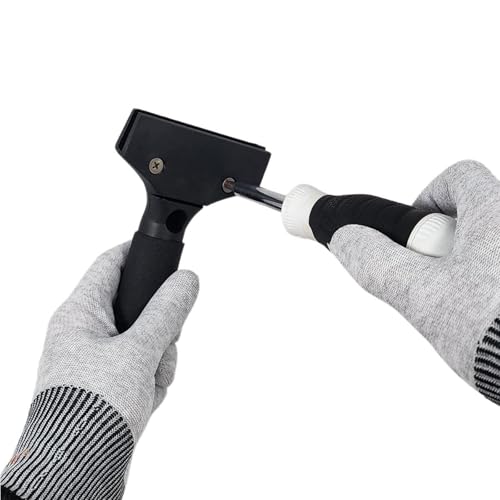 Image of RockRose 6.7'' Cast Aluminum Handle Squeegee Professional Window Tinting & Vinyl Wrap Applicator for Car Wrap Tool PPF Installation and Window Film - Scratch-Free Bubble Remover 2PK