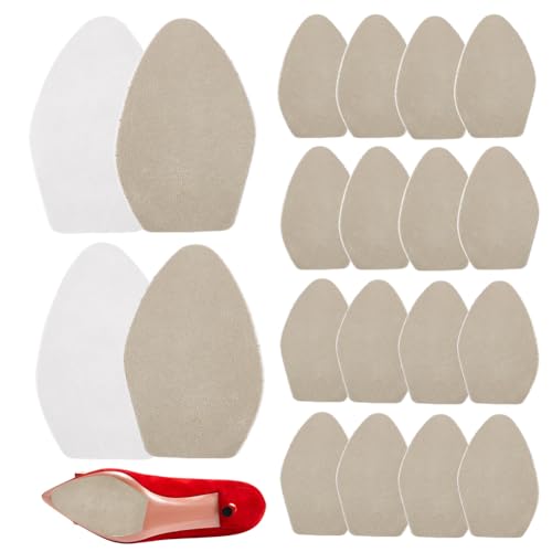 Protectores para suela de zapato 20 piezas Beige 3.2x5 in miniatura 1
