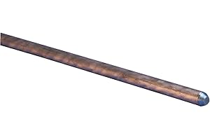 Erico 615840UPC 5/8" x 8' Copper-Bonded Steel Grounding Rods