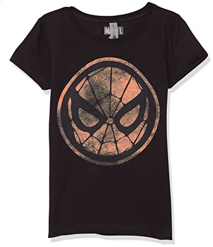 T-shirt Marvel Spidey orange fille vêtement résistant aux lavages fréquents
