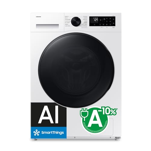 Samsung Lavasecadora AI 11kg/6kg AI EcoBubble™ Clase D/A Blanca WD11DG5B15BEEC