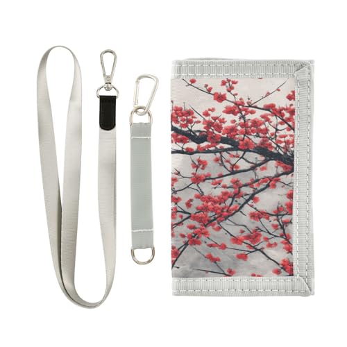 Plumblossom Traditional Kids Wallet for Boys Girls Outdoor Sport Trifold Wallets for Youth Teen Children Wallet with Zippered Coin Pockets Card Holders Novelty Wallets with Magic Sticker2