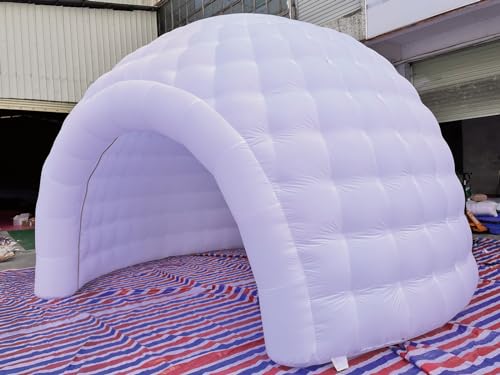 Carpa Inflable Igloo con LED para Camping y Eventos miniatura 3