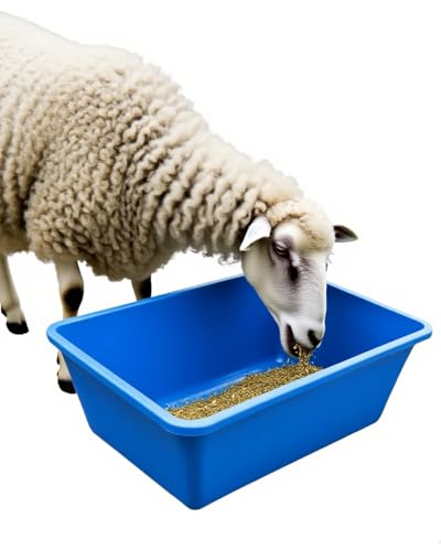 Mangeoire pour bétail multicolore idéale pour le pré et la ferme