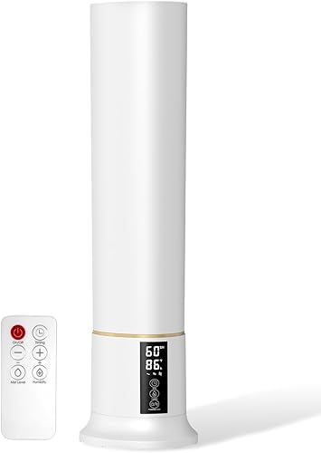 Abolee Humidificadores para dormitorio de 9 litros con difusor de aceite esencial, humidificador de habitación grande, humidificador de aire