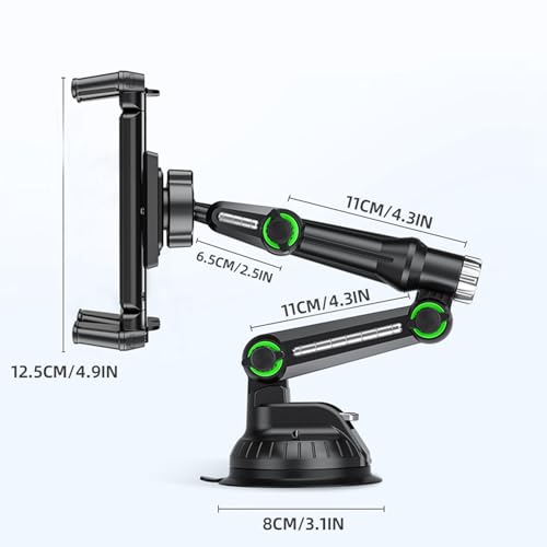 Support de tablette pour camion et SUV évitant les vibrations sur vitre