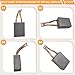 SPJIUQI 8Pcs 102938601 Golf Cart Starter Brush Kit Motor Brushes Set 3.7HP Fits Club Car DS L6 L8 8-Passenger for Hitachi Style Starter Generators Carbon Brush