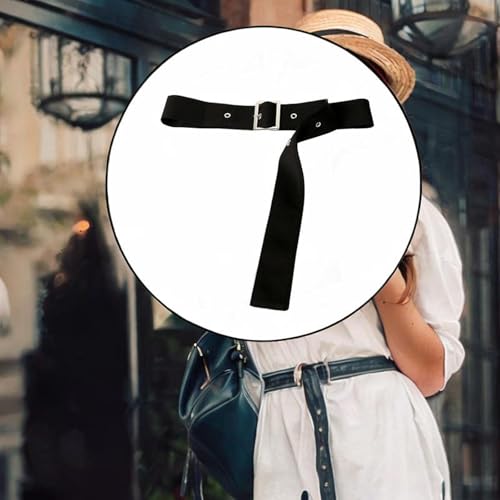 Adjustable Pin Buckle Waist Belt for Men Women Waistband for Jeans Coats Sweater2