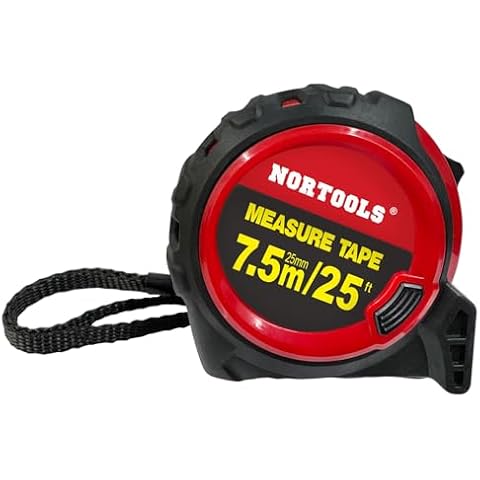 NORTOOLS 7.5M Retractable Measuring Tape Cover