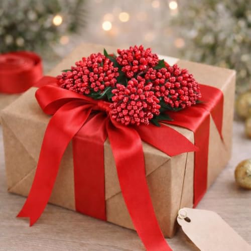 Image of SATYAM KRAFT 48 Bunch Decorative Artificial Pollen Flower Perfect for Tiara, Wedding Jewelry & DIY Making Flowers for Bouquet, Hamper, Trousseau Decoration Items(48 Bunch of 576 Pollen Each)