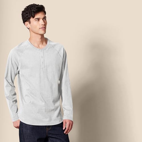 Image of Amazon Essentials Men's Long-Sleeve Henley Shirt