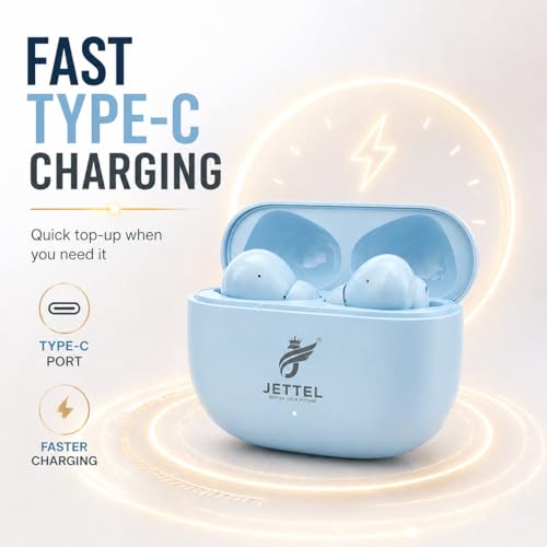 Image of Ear Buds Wireless, Earbuds, Bluetooth Earphones Wireless 5.4v, 50H Playtime