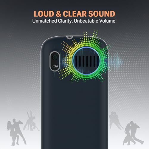 Image of Lava A3 Vibe Dual Sim Keypad Mobile Phone | 1750mAh Big Battery | 1.8 inch Large Display | 7 Languages Read & Write Support | Vibration Alert (Dark Blue)