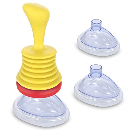 Toddler Anti-Choking Device, Choking Rescue Device for Kids and Children, Effective & Strong Suction Choking First Aid Kit for Homes, Airway Assist Device Easy to Remove Obstruction