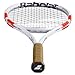 Babolat Pure Strike 97 Tennis Racquet (4th Gen) - Strung with 16g White Syn Gut at Mid-Range Tension (4 1/2