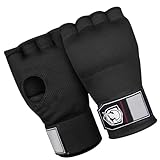 Guantes de boxeo de gel, guantes de boxeo de medio dedo,Bandas para las manos de gel antigolpes - Bandas multiusos elegantes para las manos, guantes de boxeo portátiles para entrenamiento y práctica
