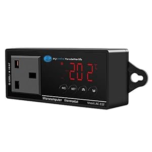 NICREW Digital LED Heating and Cooling Temperature Controller, Reptile Thermostat for Snake, Lizard, Tortoise, Vivarium…