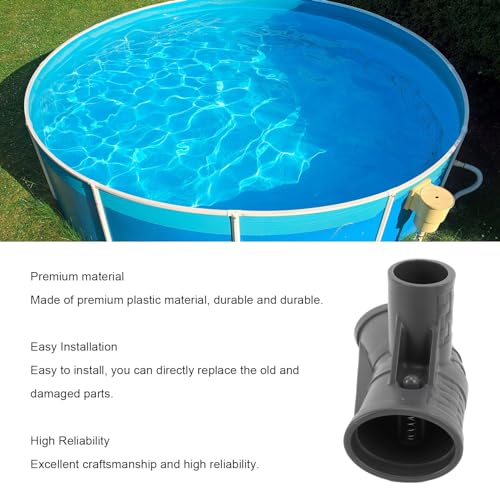 Denash Pool T Connector, Premium Plastic Oval Replacement Joint Frame Connector, Abrasion Resistant, Simple Installation - Image 3
