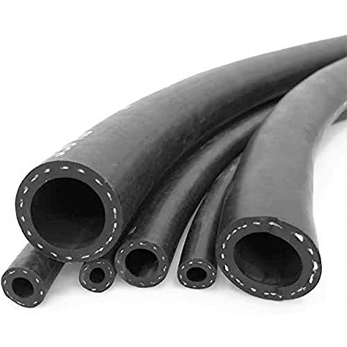 Universal Rubber Reinforced Fuel Pipe Line for Fuel Hose Engine Unleaded Petrol Diesel Oil Water Hose Pipe Line AUTORCE (12.0MM X 18.0MM, 1 Meter)