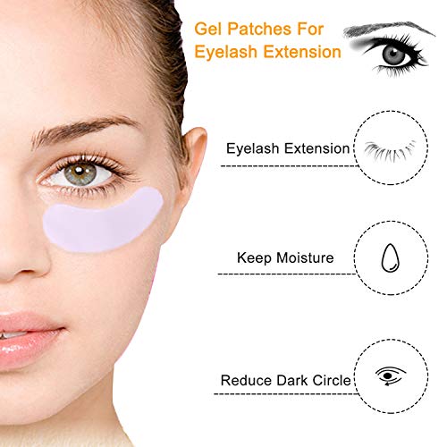 Under Eye Gel Pads, Jiasoval 30 Pairs Eye Patches Eyelash Extension