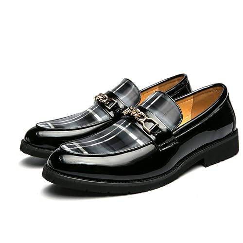 Men's Vintage Classic Leather Oxford Fashion Comfortable Dress Shoes Business Dress Shoes Derby Winged Tip Casual Walking Shoes