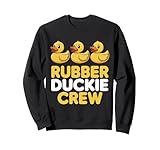 Patito de Goma con Tres Patos Divertidos patitos Sudadera