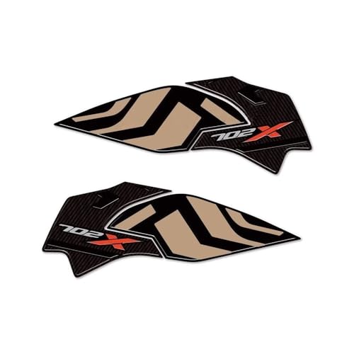Protection réservoir TRK 702X 2024 kit autocollants pour road trip moto