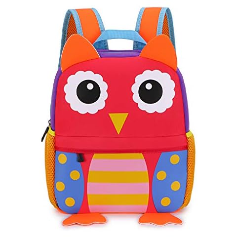 Hipiwe Owl Neoprene Toddler Backpack Cover