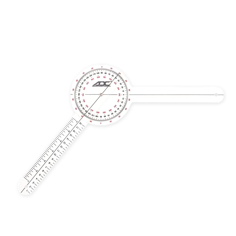 ADC 39712 12-Inch Goniometer, Multi Use