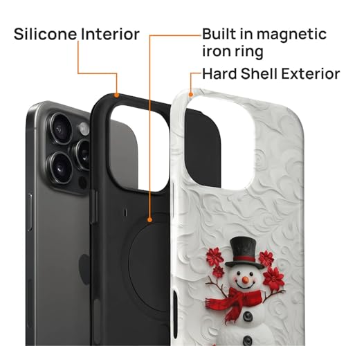 Coque rigide double couche iPhone 16 Pro MagSafe anti-chute et rayures