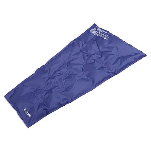 Inerzen Hot or Cold Full Leg Sports Therapy Gel Pad 14" x 25" - Microwavable, Freezable, Reusable - Relief for Muscle Pain, Tension, Sprains, Cramps, Stress, and Swelling