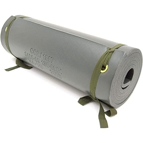 British Army Issue Roll Mat – Lightweight Sleeping Mat Waterproof Foam Camping