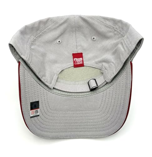 Gorra oficial Oklahoma University gris ajustable miniatura 2